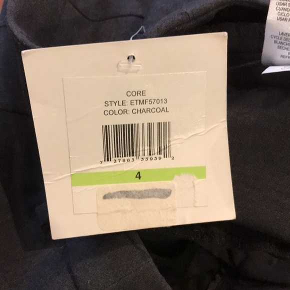 New ELLEN TRACY Charcoal Wide Leg Signature Trouser Size 4 - Picture 7 of 11